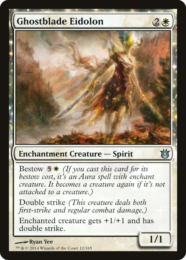 Ghostblade Eidolon (BNG-012) [Born of the Gods] Foil MTG Single Wizards of the Coast