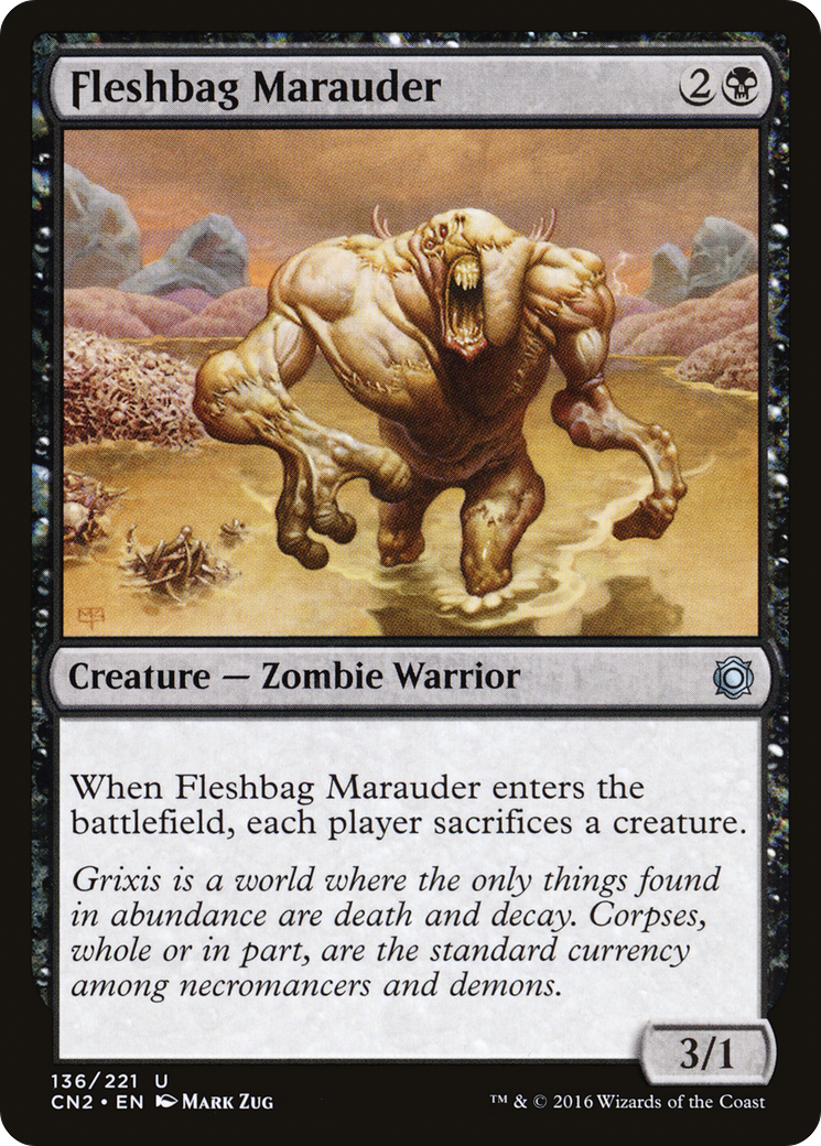Fleshbag Marauder (CN2-136) [Conspiracy: Take the Crown] MTG Single Wizards of the Coast