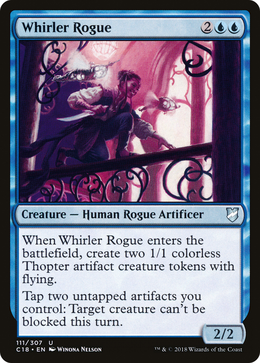 Whirler Rogue (C18-111) [Commander 2018] MTG Single Wizards of the Coast