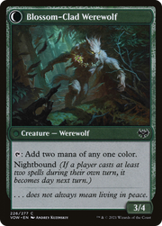 Weaver of Blossoms (VOW-226) [Innistrad: Crimson Vow] MTG Single Wizards of the Coast