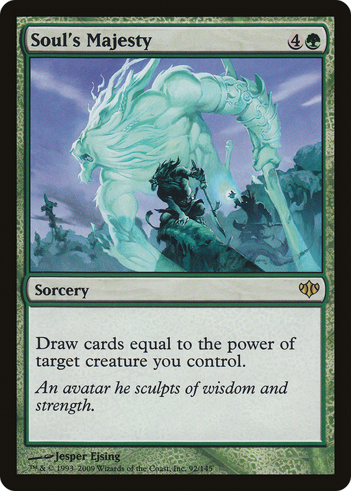 Soul's Majesty (CON-092) [Conflux] MTG Single Wizards of the Coast