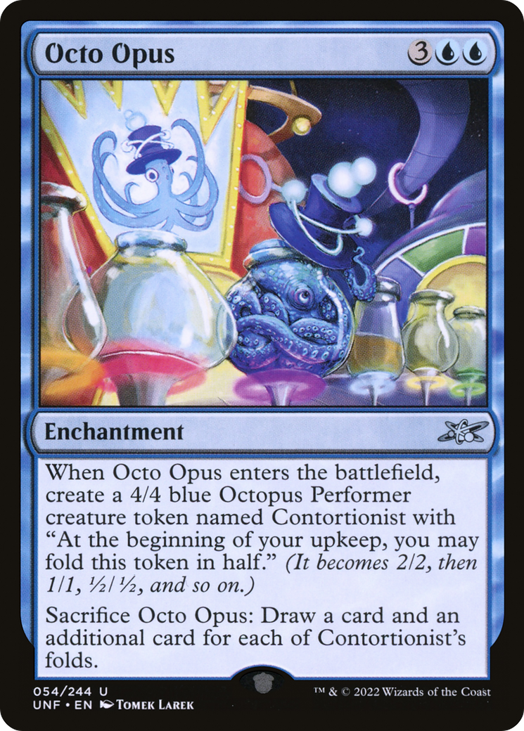 Octo Opus (UNF-054) [Unfinity] Foil MTG Single Wizards of the Coast