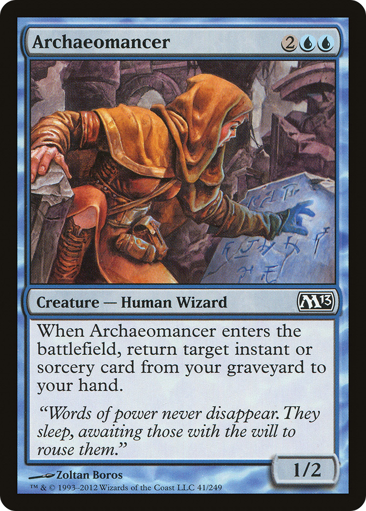 Archaeomancer (M13-041) [Magic 2013] Foil MTG Single Wizards of the Coast