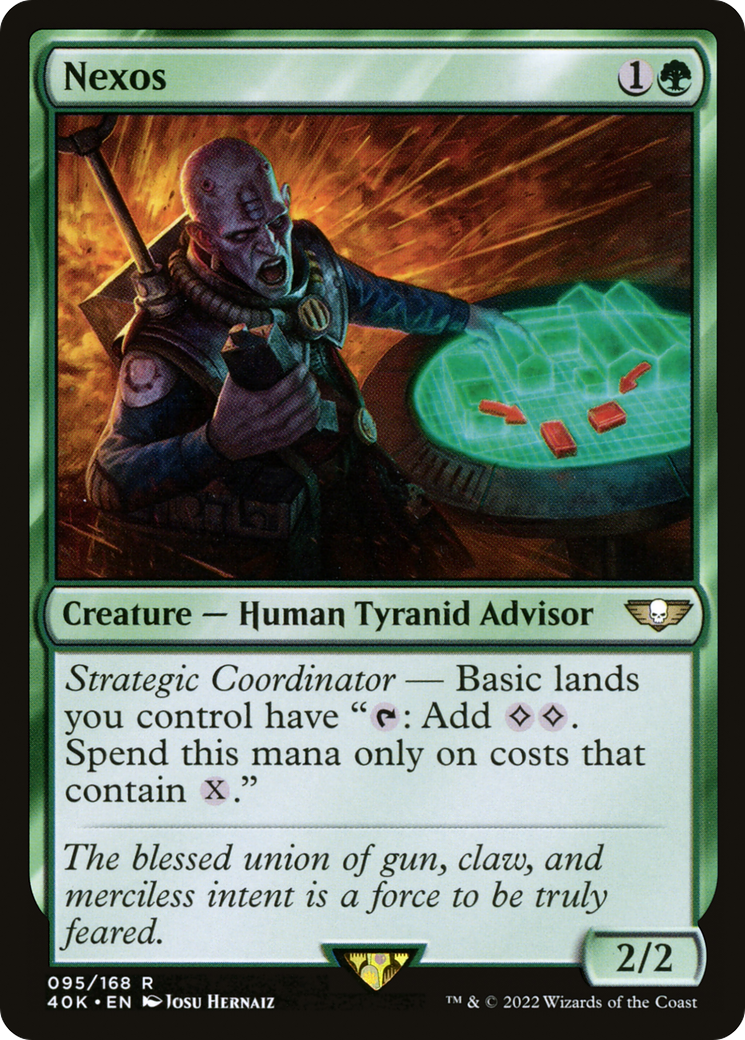 Nexos (40K-095) [Warhammer 40,000 Commander] MTG Single Wizards of the Coast