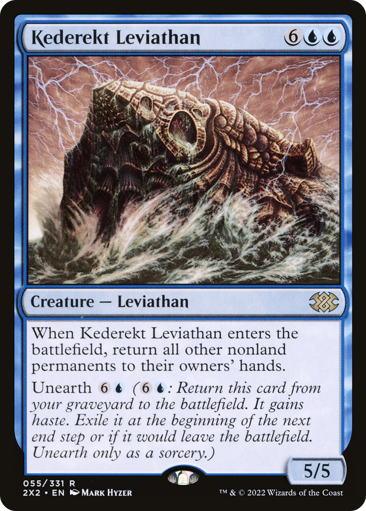 Kederekt Leviathan (2X2-055) [Double Masters 2022] MTG Single Wizards of the Coast