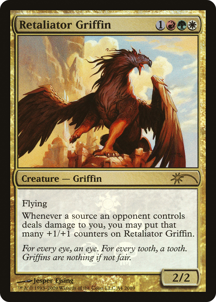 Retaliator Griffin (MEDIA-0A4) [Alara Reborn Promos] Foil MTG Single Wizards of the Coast
