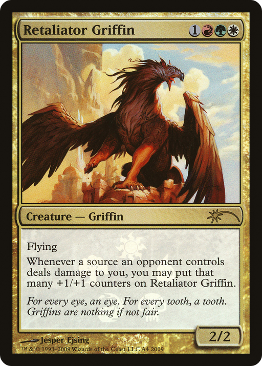 Retaliator Griffin (MEDIA-0A4) [Alara Reborn Promos] Foil MTG Single Wizards of the Coast