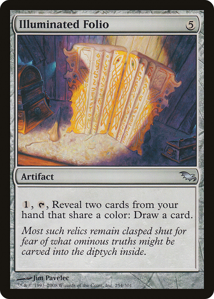 Illuminated Folio (SHM-254) [Shadowmoor] Foil MTG Single Wizards of the Coast