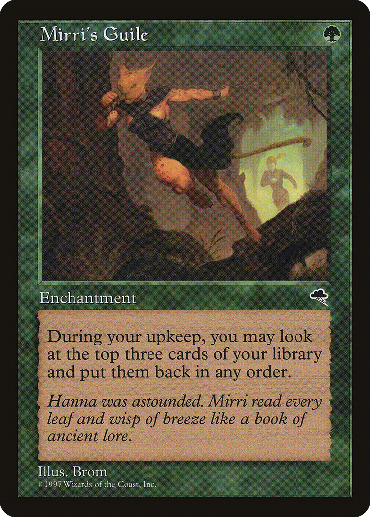 Mirri's Guile (TMP-236) [Tempest] MTG Single Wizards of the Coast