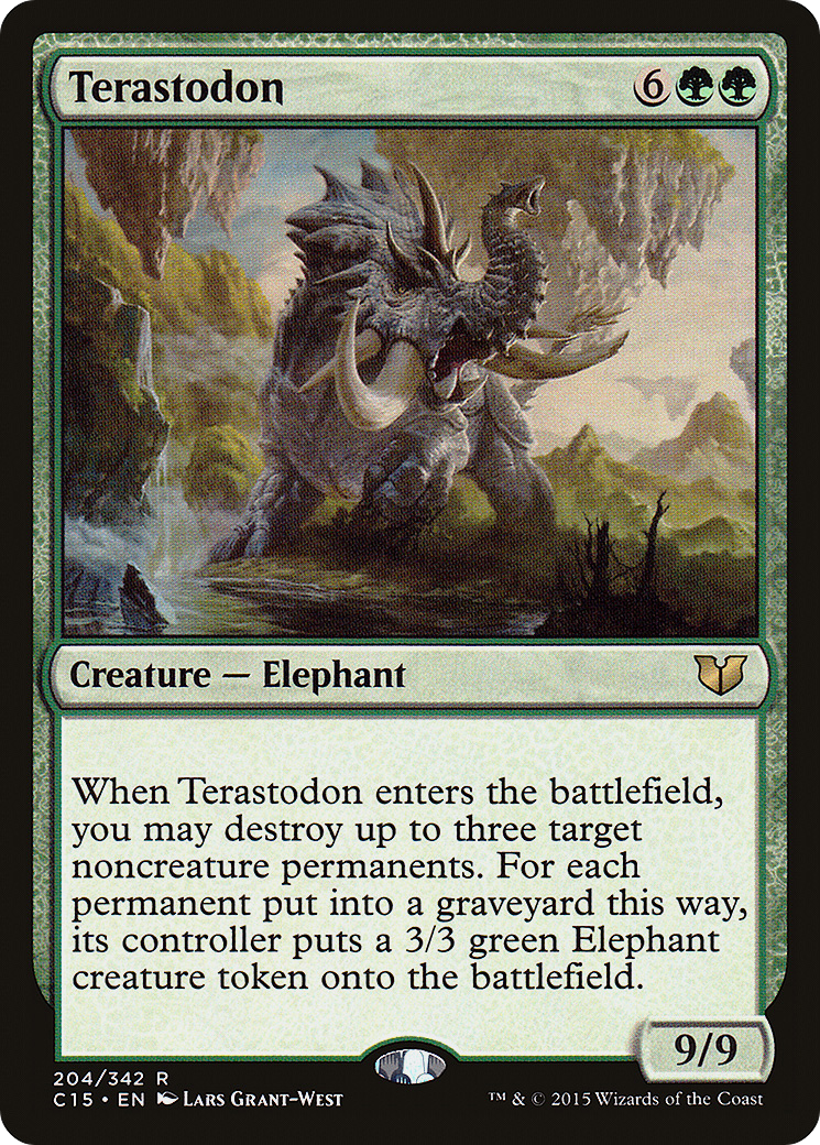 Terastodon (C15-204) [Commander 2015] MTG Single Wizards of the Coast