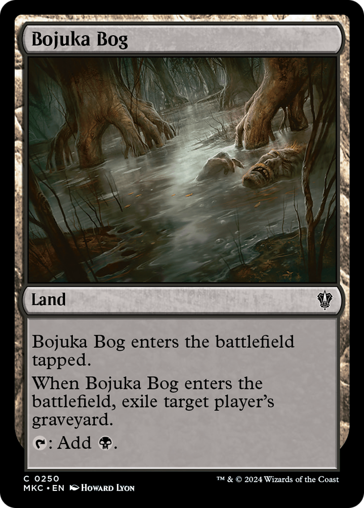 Bojuka Bog (MKC-250) [Murders at Karlov Manor Commander] MTG Single Wizards of the Coast