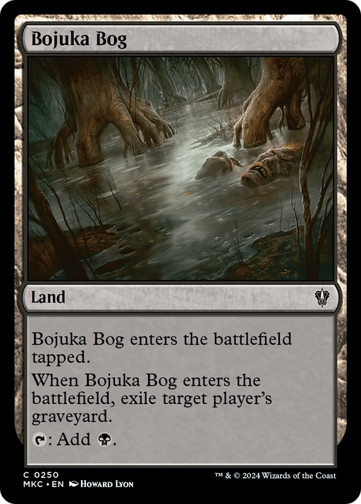 Bojuka Bog (MKC-250) [Murders at Karlov Manor Commander] MTG Single Wizards of the Coast