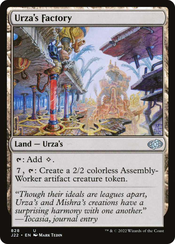 Urza's Factory (J22-828) [Jumpstart 2022] MTG Single Wizards of the Coast
