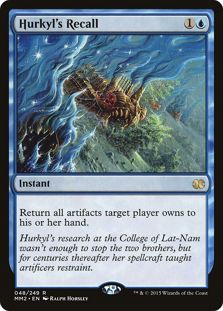 Hurkyl's Recall (MM2-048) [Modern Masters 2015] Foil MTG Single Modern Masters 2015