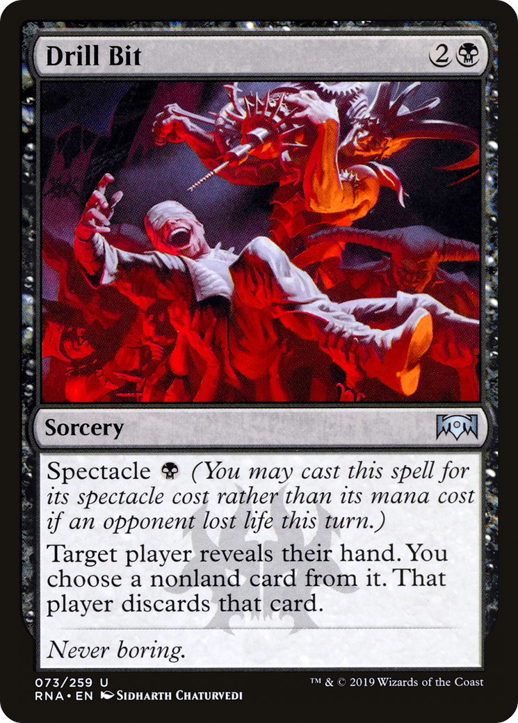 Drill Bit (RNA-073) [Ravnica Allegiance] Foil MTG Single Wizards of the Coast