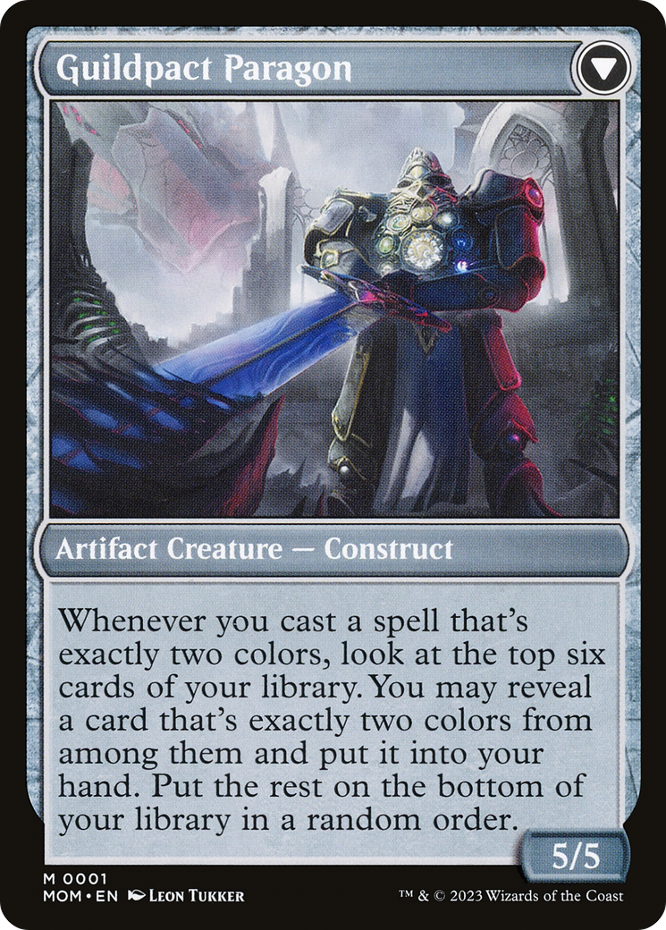 Invasion of Ravnica // Guildpact Paragon (MOM-001) [March of the Machine] MTG Single Wizards of the Coast