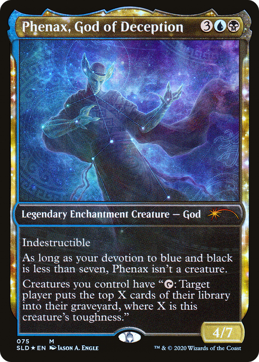 Phenax, God of Deception (SLD-075) [Secret Lair] Drop (Showcase) Foil MTG Single Wizards of the Coast