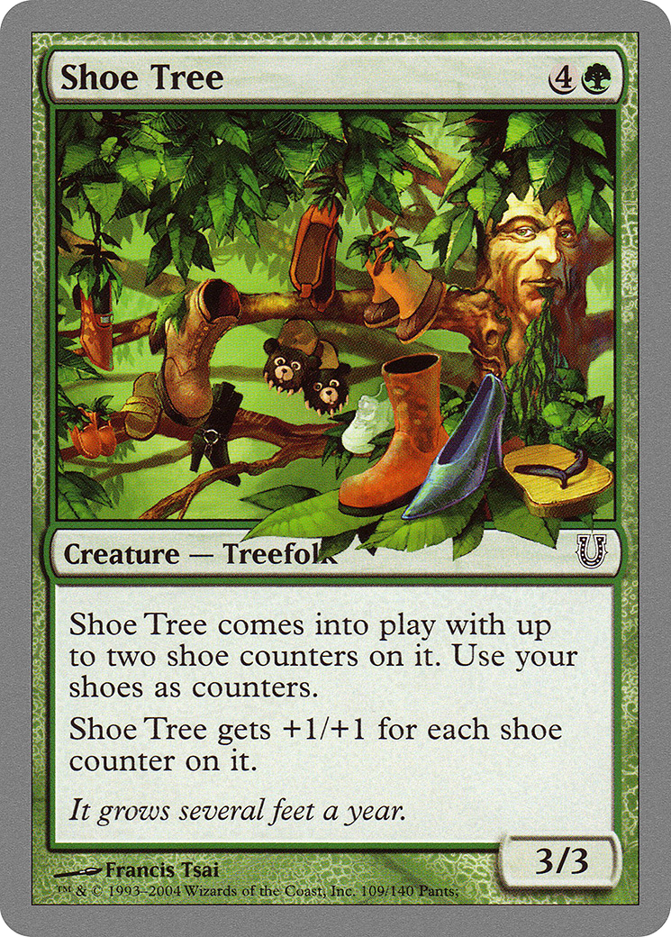 Shoe Tree (UNH-109) [Unhinged] MTG Single Wizards of the Coast