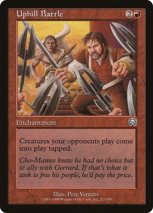 Uphill Battle (MMQ-222) [Mercadian Masques] MTG Single Wizards of the Coast