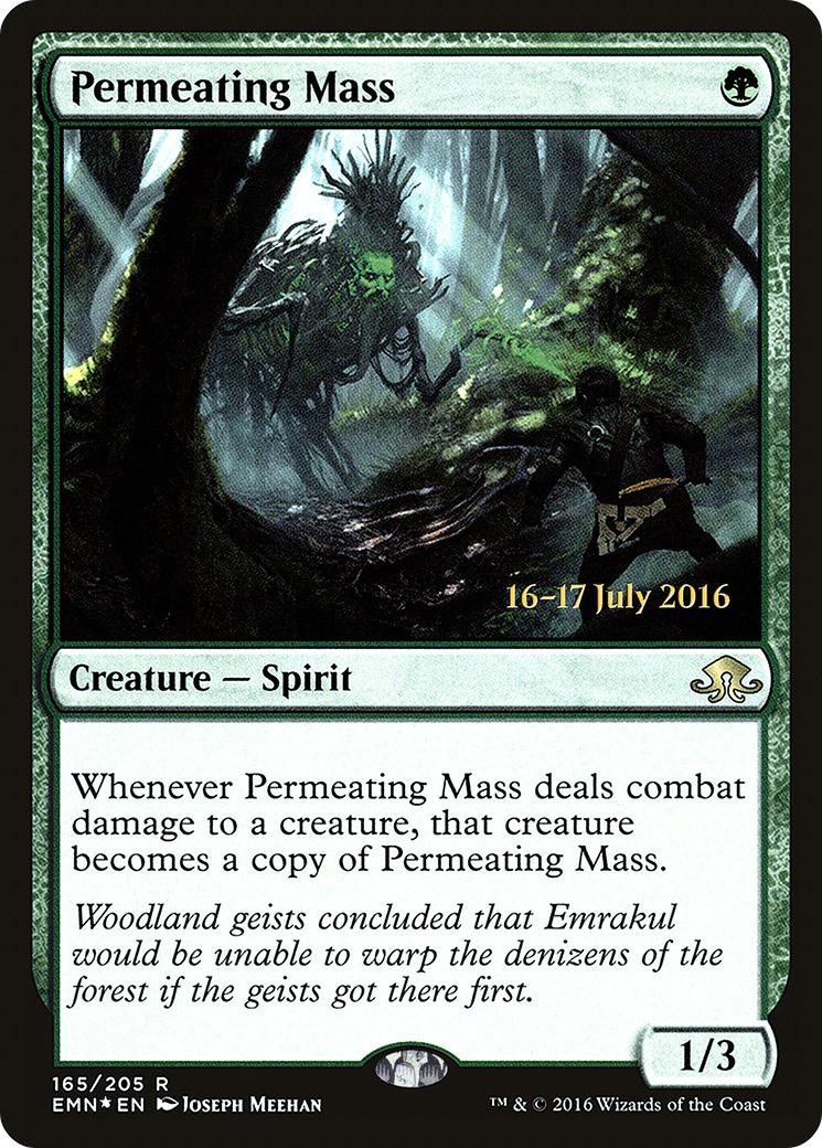 Permeating Mass (PRE-165) [Eldritch Moon Promos] Foil MTG Single Wizards of the Coast