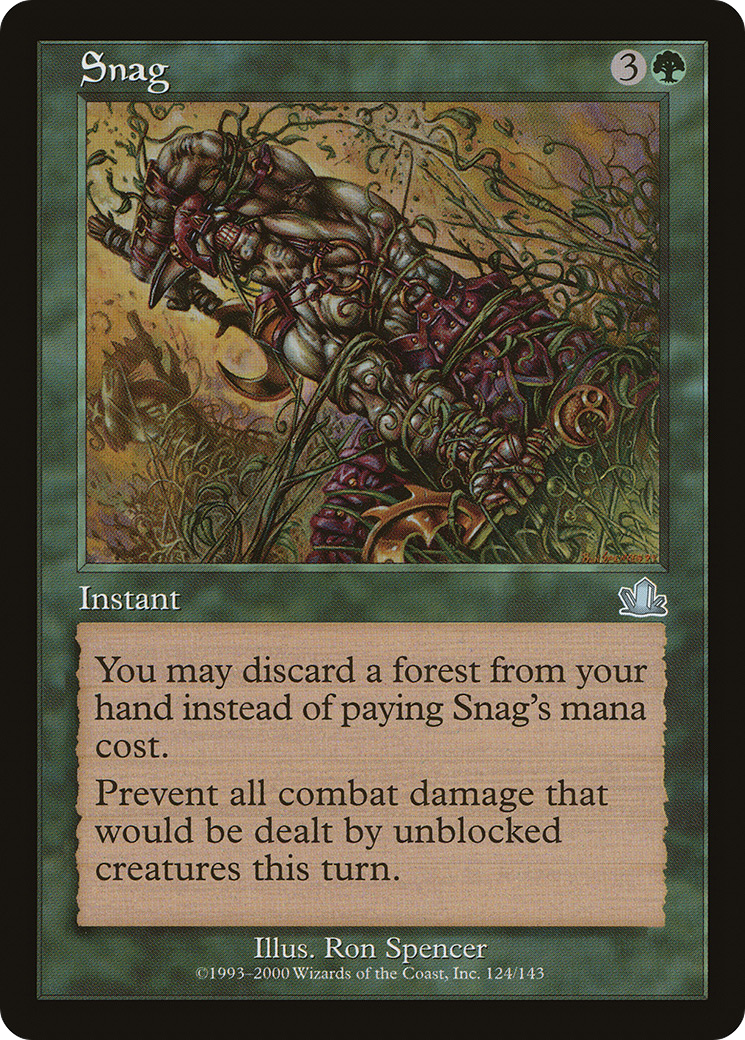 Snag (PCY-124) [Prophecy] Foil MTG Single Wizards of the Coast