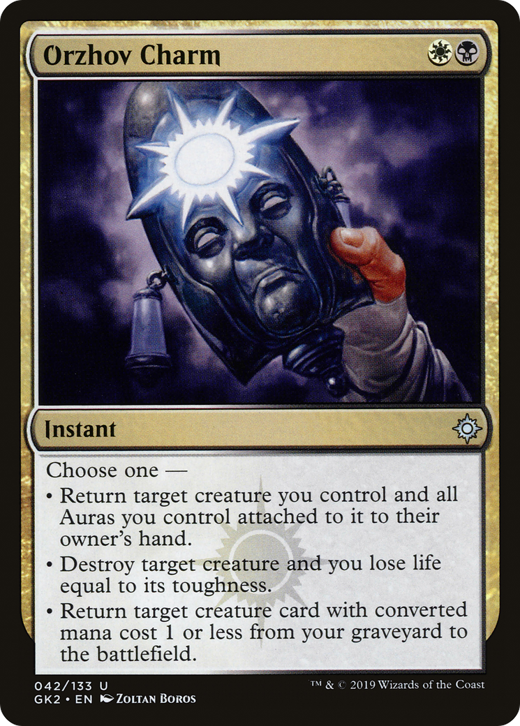 Orzhov Charm (GK2-042) [Misc] RNA Guild Kit MTG Single Wizards of the Coast