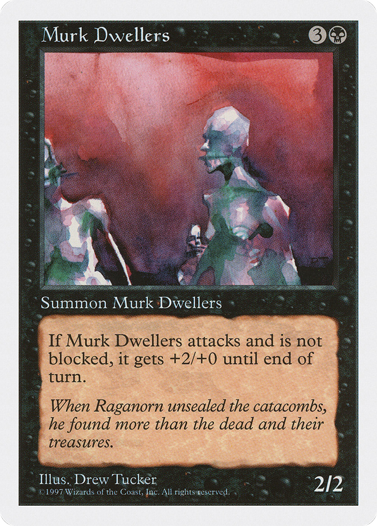 Murk Dwellers (5ED-180) [Fifth Edition] MTG Single Wizards of the Coast