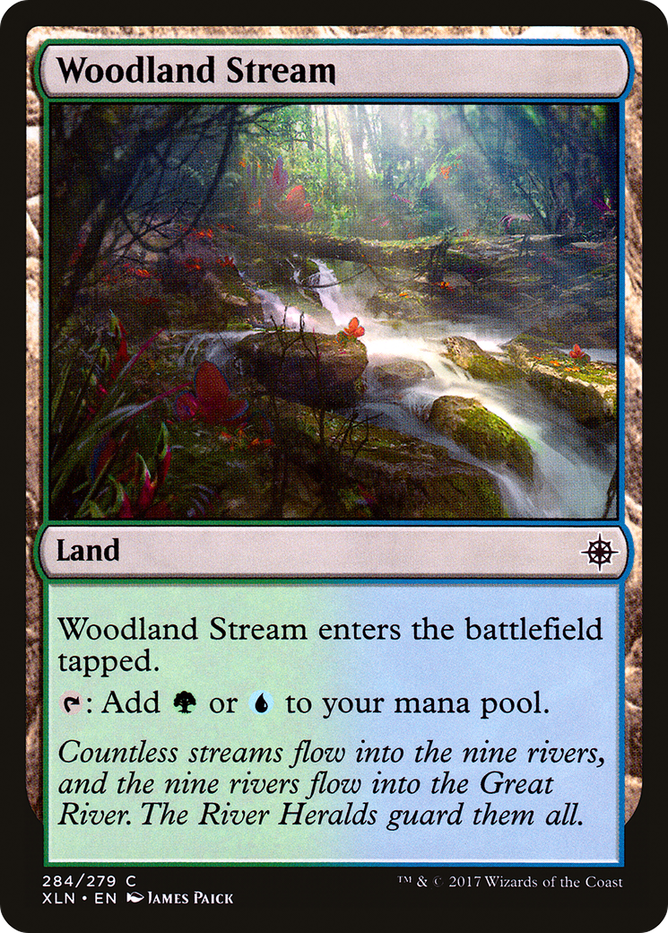 Woodland Stream (XLN-284) [Ixalan] Foil MTG Single Wizards of the Coast