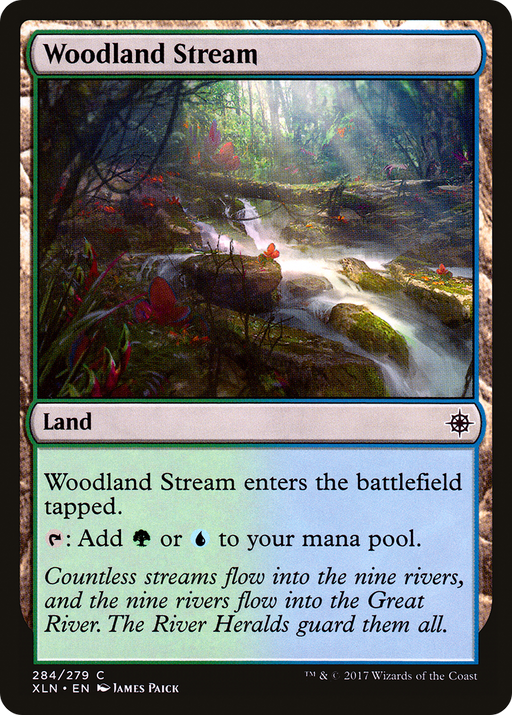 Woodland Stream (XLN-284) [Ixalan] Foil MTG Single Wizards of the Coast