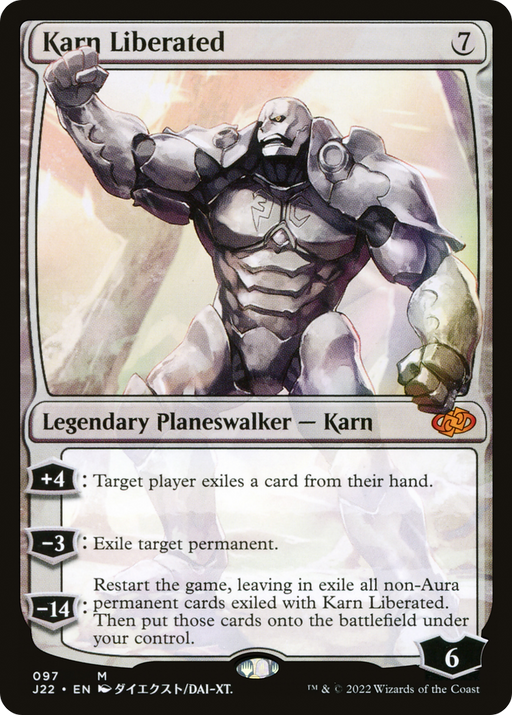 Karn Liberated (J22-097) [Jumpstart 2022] MTG Single Wizards of the Coast