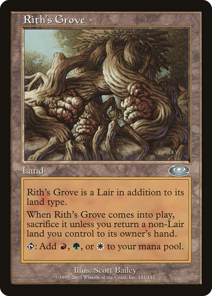Rith's Grove (PLS-141) [Planeshift] MTG Single Wizards of the Coast