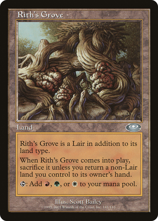 Rith's Grove (PLS-141) [Planeshift] MTG Single Wizards of the Coast