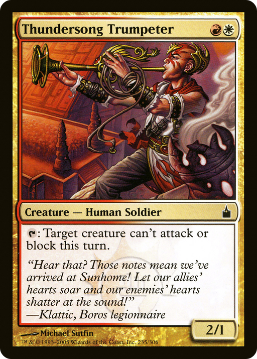 Thundersong Trumpeter (RAV-235) [Ravnica: City of Guilds] MTG Single Wizards of the Coast