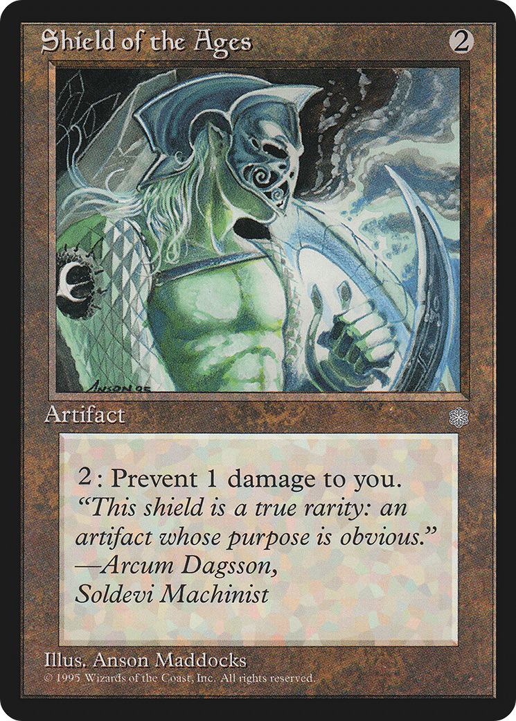 Shield of the Ages (ICE-335) [Ice Age] MTG Single Wizards of the Coast