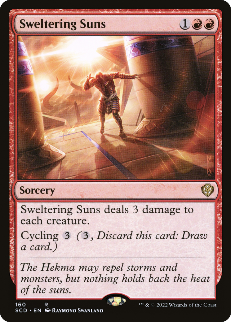 Sweltering Suns (SCD-160) [Starter Commander Decks] MTG Single Wizards of the Coast