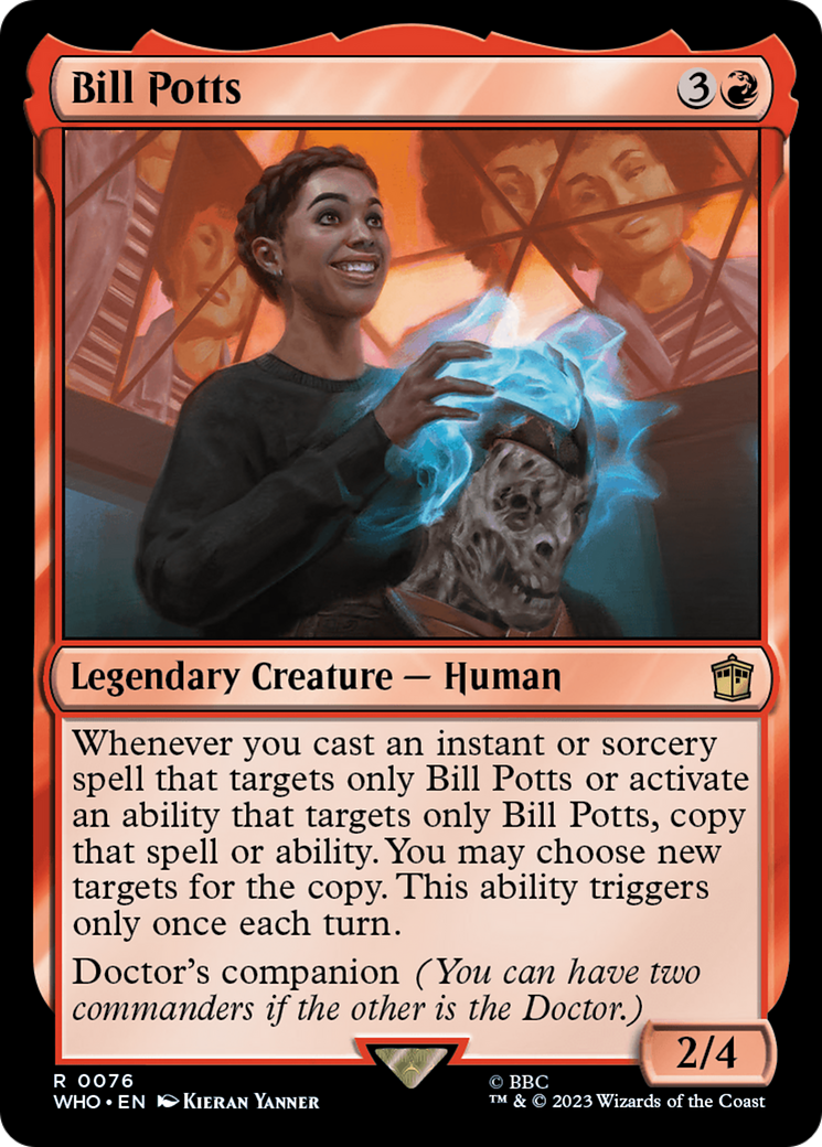 Bill Potts (WHO-076) [Doctor Who] MTG Single Wizards of the Coast