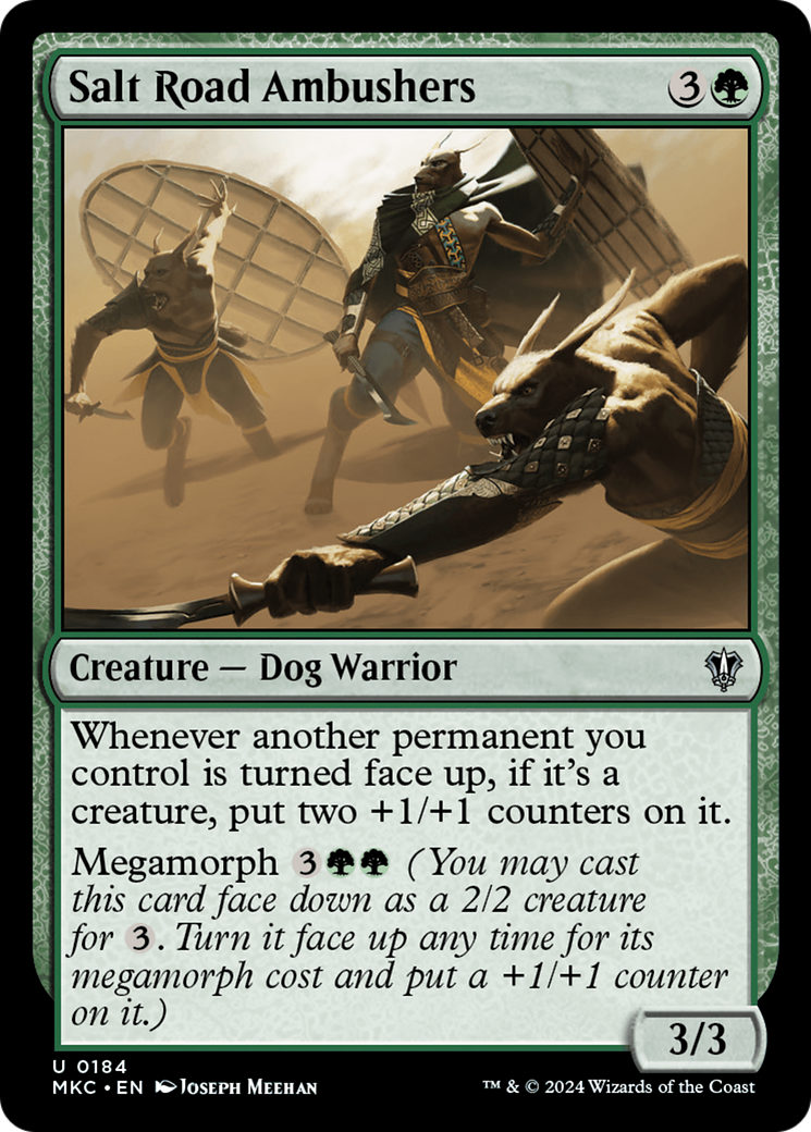 Salt Road Ambushers (MKC-184) [Murders at Karlov Manor Commander] MTG Single Wizards of the Coast