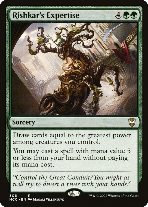 Rishkar's Expertise (NCC-306) [New Capenna Commander] MTG Single Wizards of the Coast