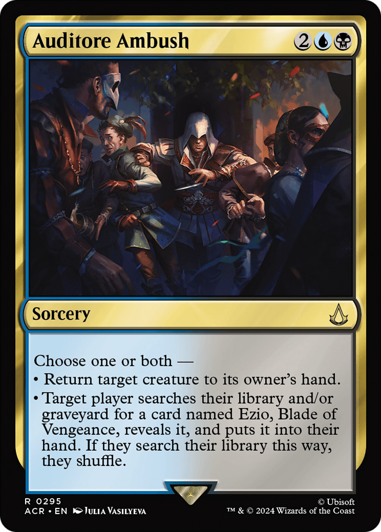 Auditore Ambush (ACR-295) [Assassin's Creed] MTG Single Wizards of the Coast