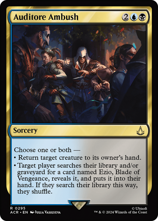 Auditore Ambush (ACR-295) [Assassin's Creed] MTG Single Wizards of the Coast