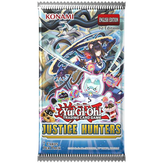 Yu-Gi-Oh! Justice Hunters - Booster Pack (First Edition) Yugioh Sealed Yu-Gi-Oh!