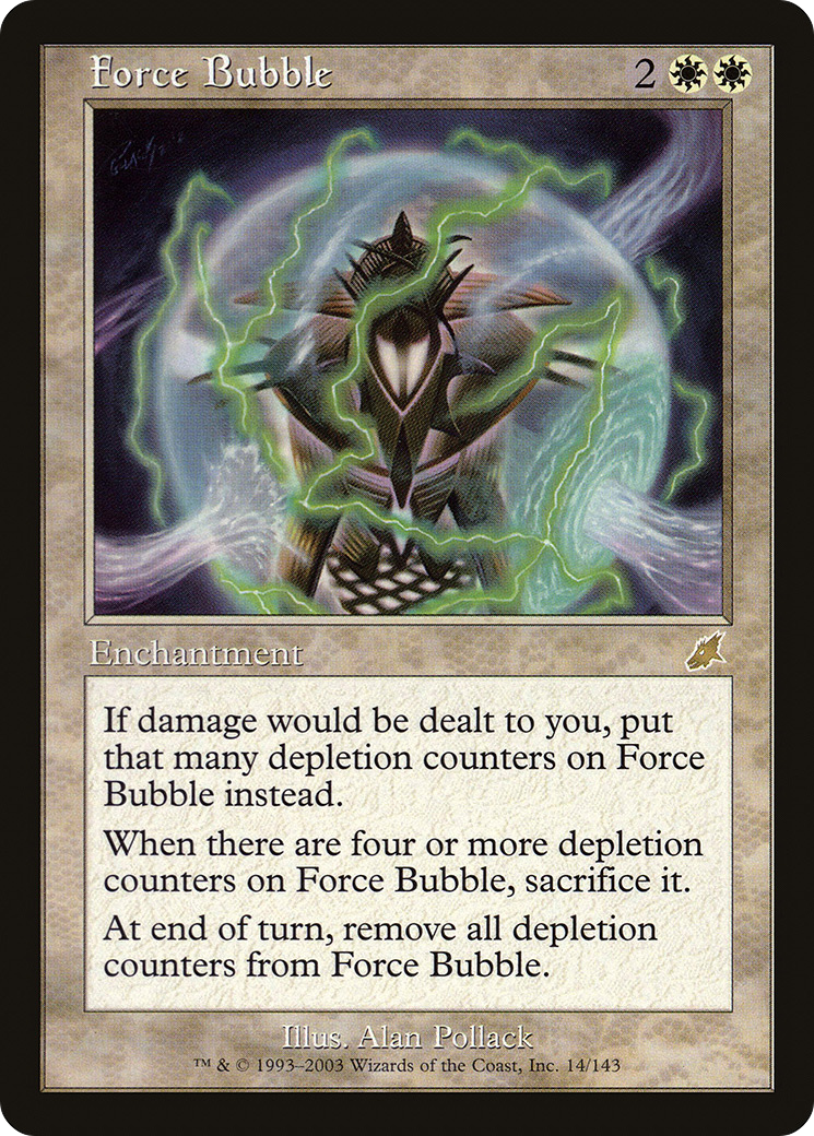 Force Bubble (SCG-014) [Scourge] MTG Single Wizards of the Coast