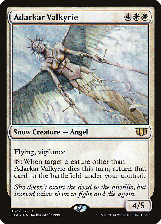 Adarkar Valkyrie (C14-063) [Commander 2014] MTG Single Wizards of the Coast