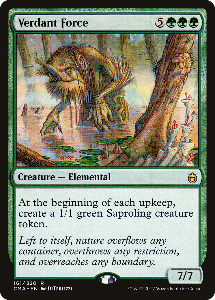 Verdant Force (CMA-161) [Commander Anthology] MTG Single Wizards of the Coast