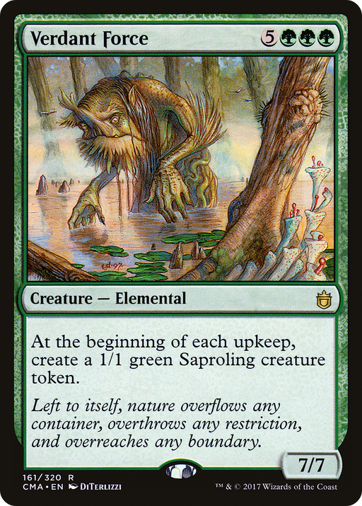 Verdant Force (CMA-161) [Commander Anthology] MTG Single Wizards of the Coast