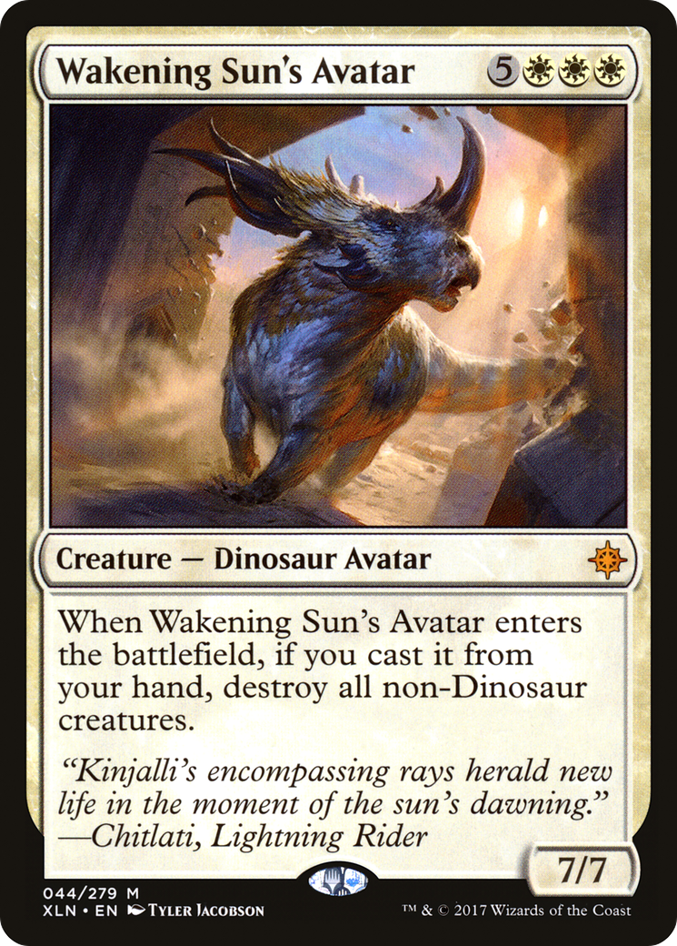Wakening Sun's Avatar (XLN-044) [Ixalan] Foil MTG Single Wizards of the Coast