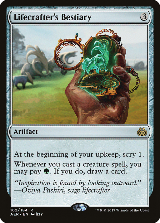 Lifecrafter's Bestiary (AER-162) [Aether Revolt] Foil MTG Single Wizards of the Coast