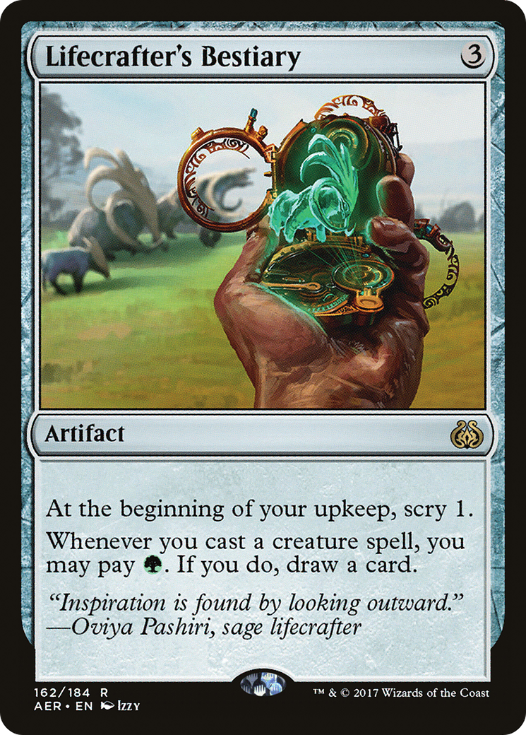 Lifecrafter's Bestiary (AER-162) [Aether Revolt] MTG Single Wizards of the Coast