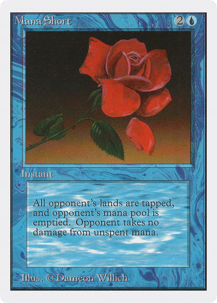 Mana Short (2ED-) [Oldschool] Unlimited Edition MTG Single Wizards of the Coast