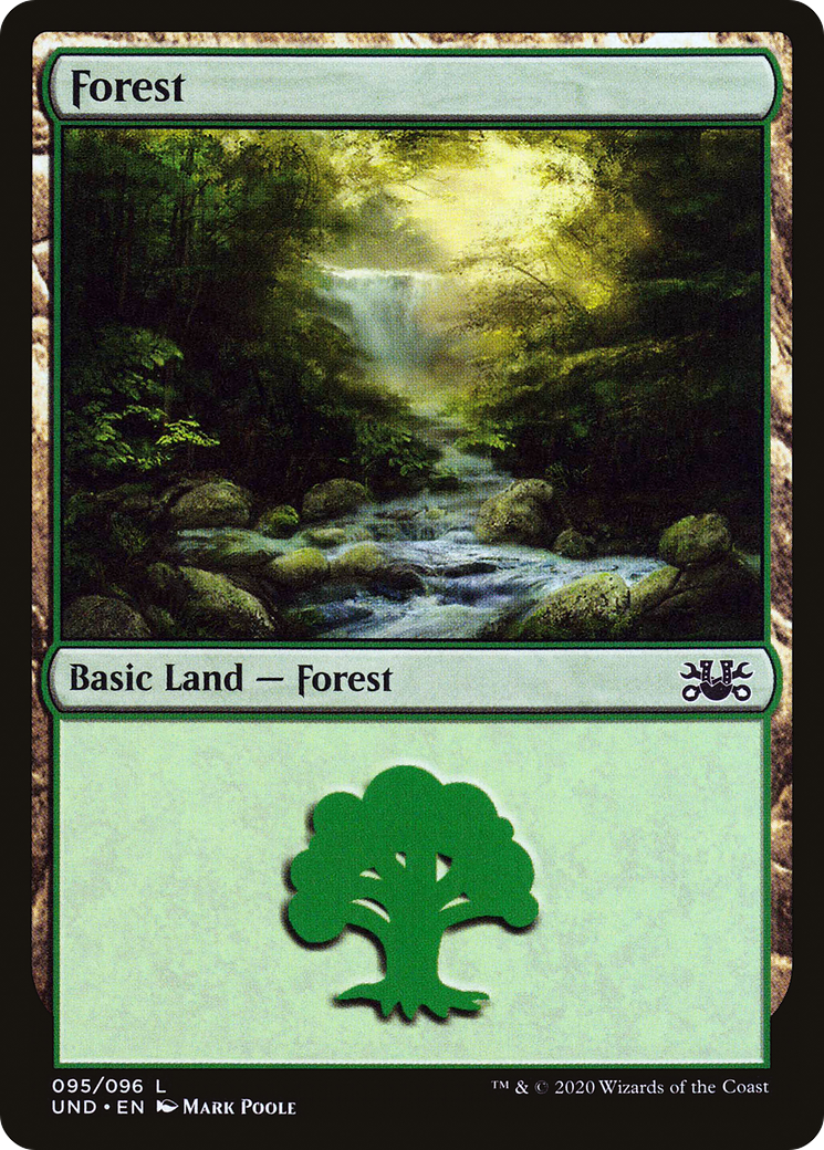 Forest (UND-095) [Unsanctioned] MTG Single Wizards of the Coast